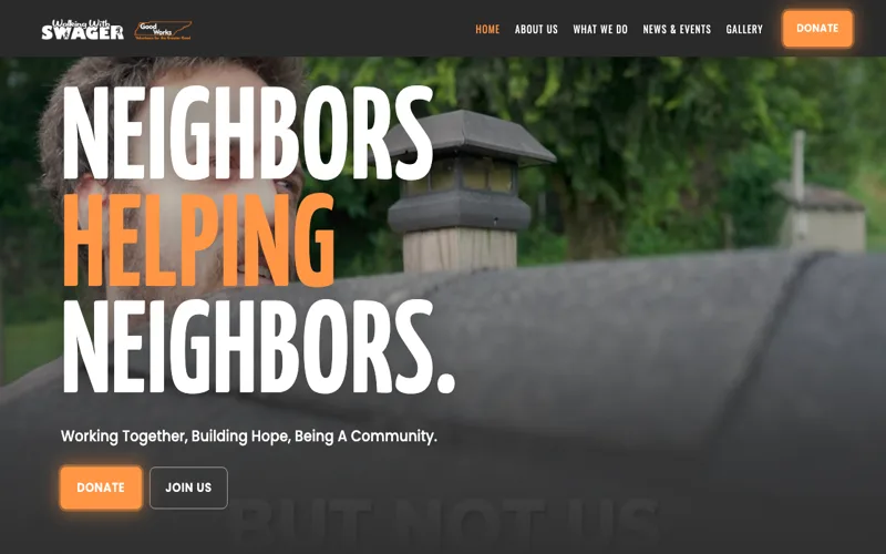 Walking With Swager website