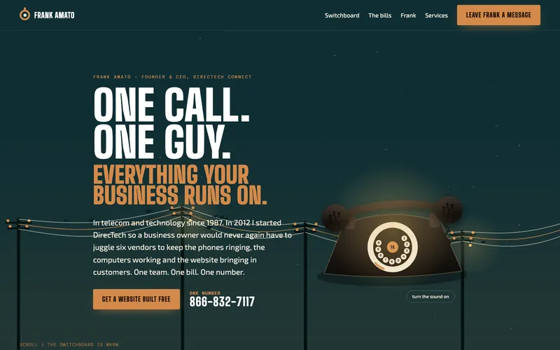 Frank Amato website
